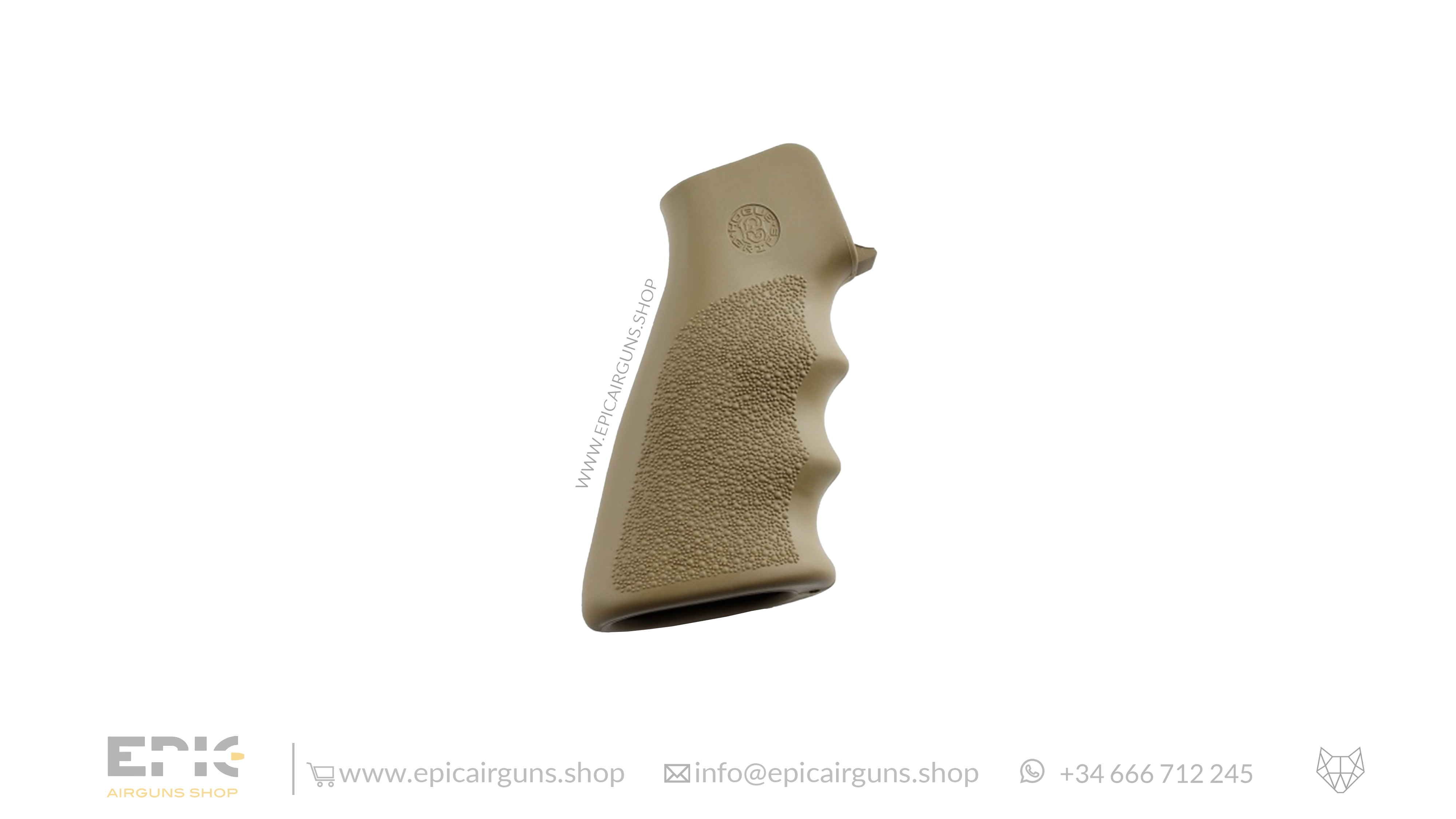 HOGUE AR-15 / M16: OverMolded Rubber Grip